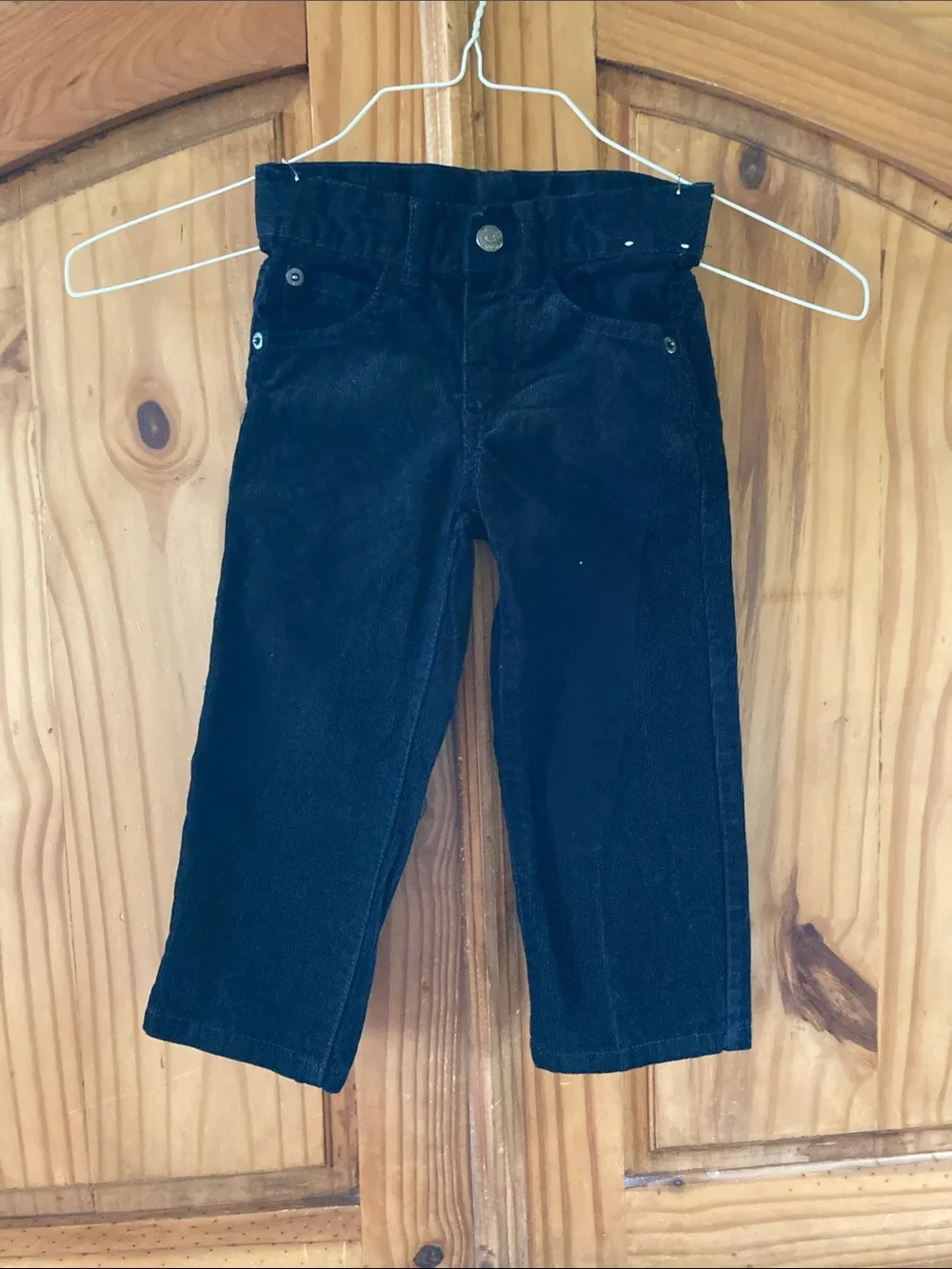 Boys Gymboree black corduroy pants size 2T